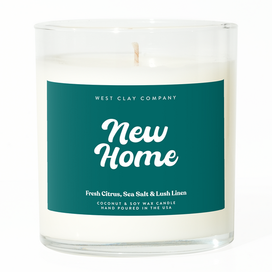 New Home Candle