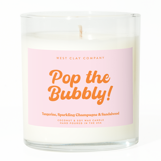 Pop the Bubbly! Candle