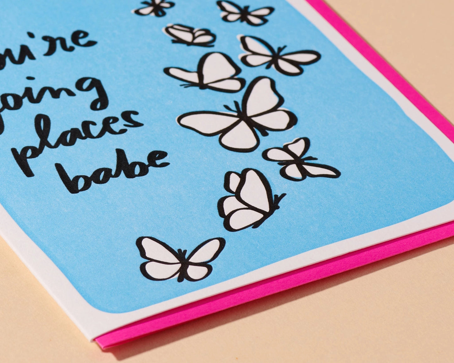 Going Places Babe Card