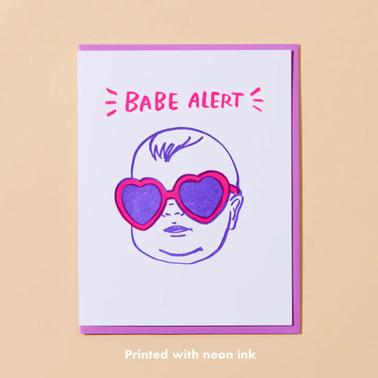 Babe Alert Card