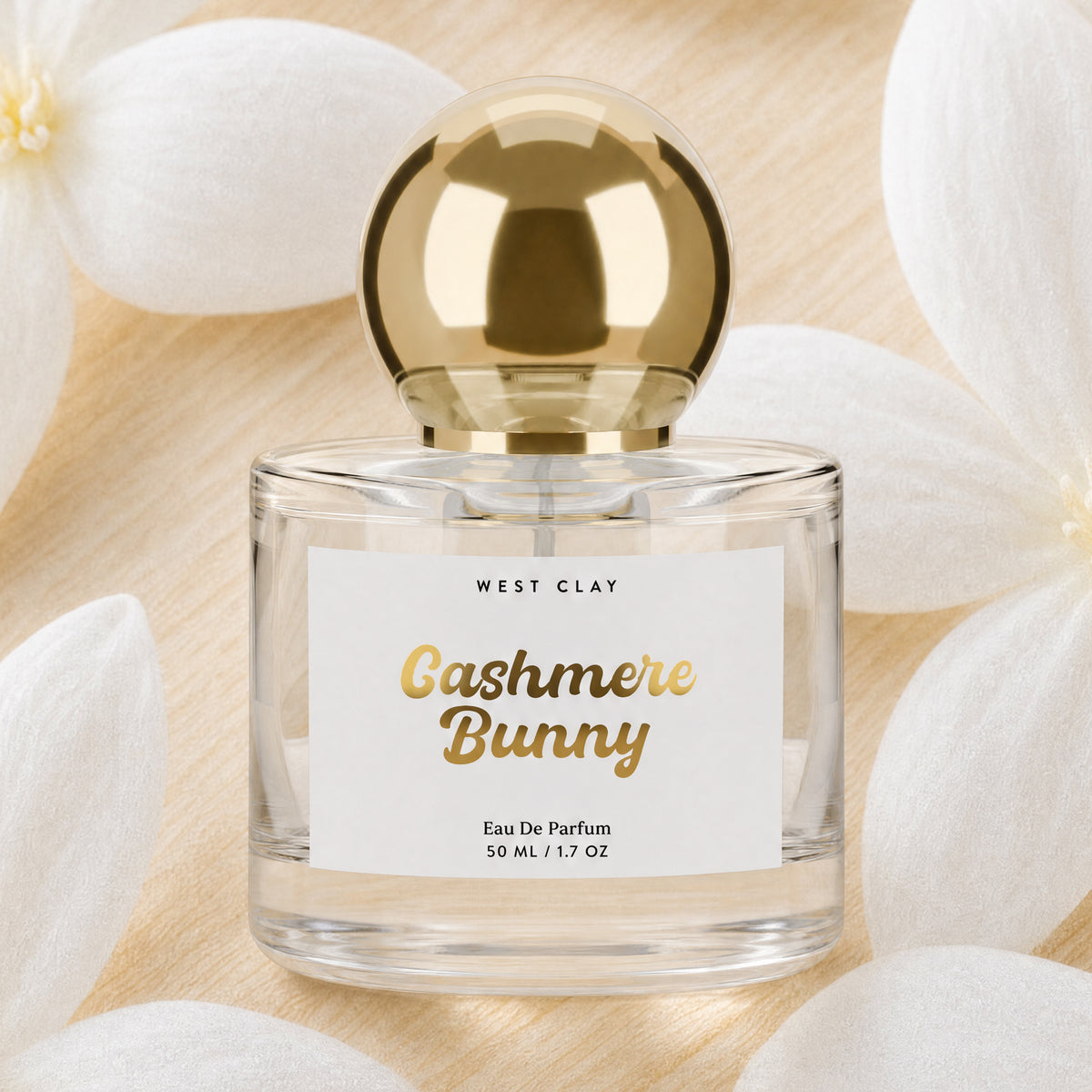 Cashmere Bunny Perfume - Nontoxic Eau De Parfum 1.7oz
