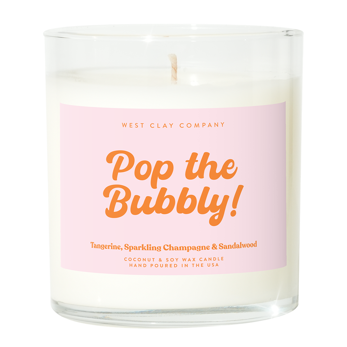 Pop the Bubbly! Candle