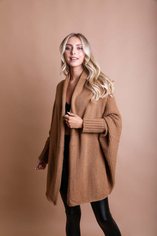 Cozy Slouchy Knit Cardigan