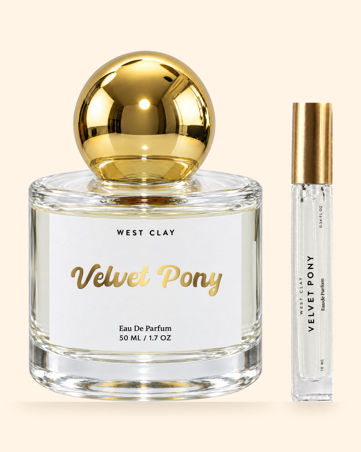 Big + Little, Velvet Pony 50 mL Eau de Parfum and 10 mL travel spray by West Clay