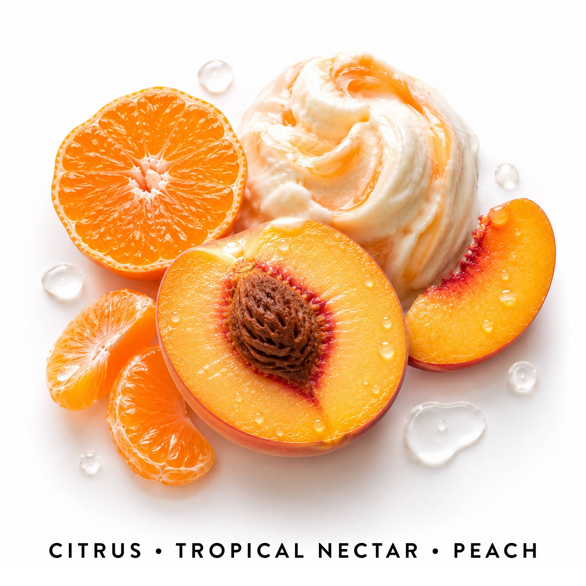 Sunhoney scent notes: citrus, tropical nectar, peach