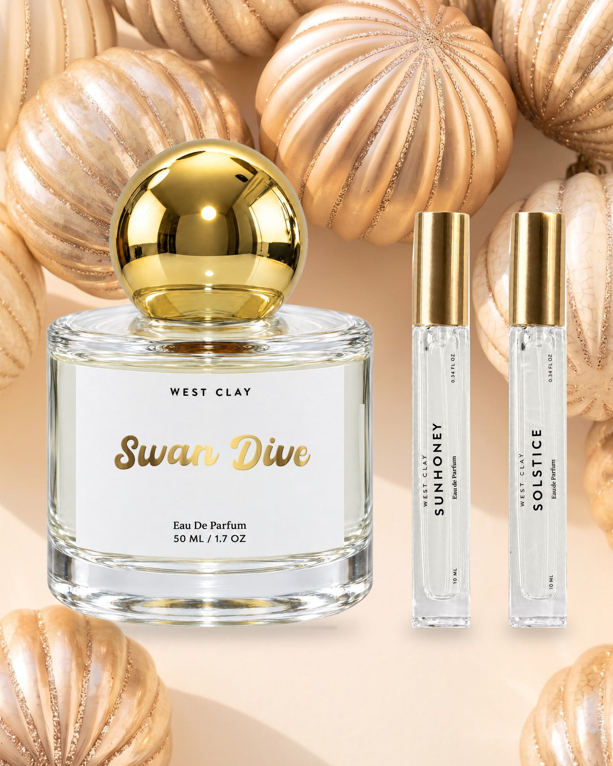 Sweet & Sunny Trio Eau de Parfum by West Clay